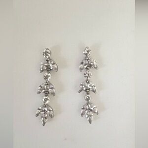 Elegant Silver Drop Earrings